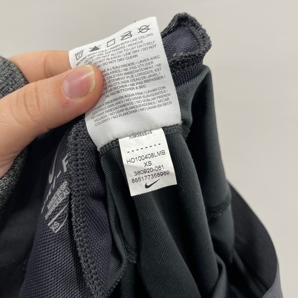 Nike DriFit Race Day Capri Workout Legging Crop XS - Picture 10 of 11